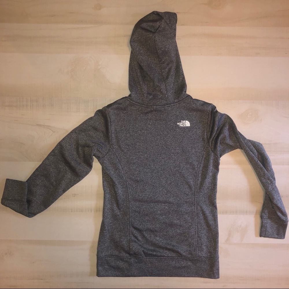 North Face Gray Pullover Hoodie Sweatshirt Small - Picture 8 of 8